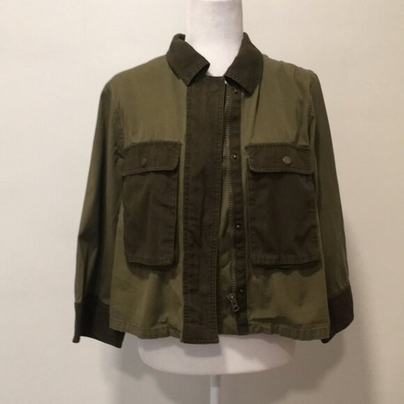 VOLCOM - WOMEN'S OLIVE GREEN JACKET - Picture 2 of 10